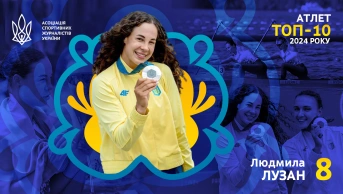 Людмила Лузан серед десяти найкращих атлетів України 2024 року