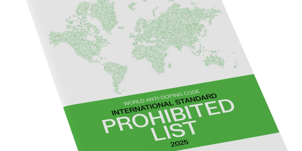 Заборонений список WADA 2025 року набув чинності