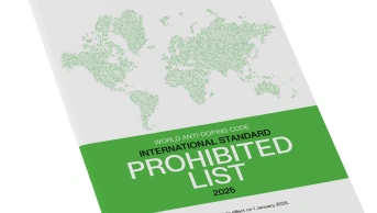 Заборонений список WADA 2025 року набув чинності